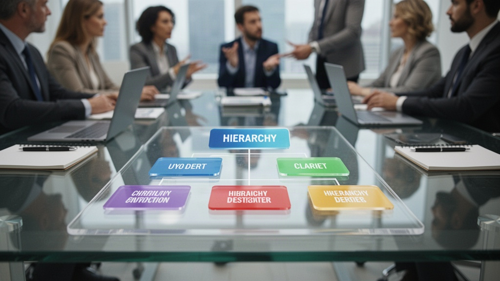 Die Bedeutung einer transparenten Hierarchie in Unternehmen